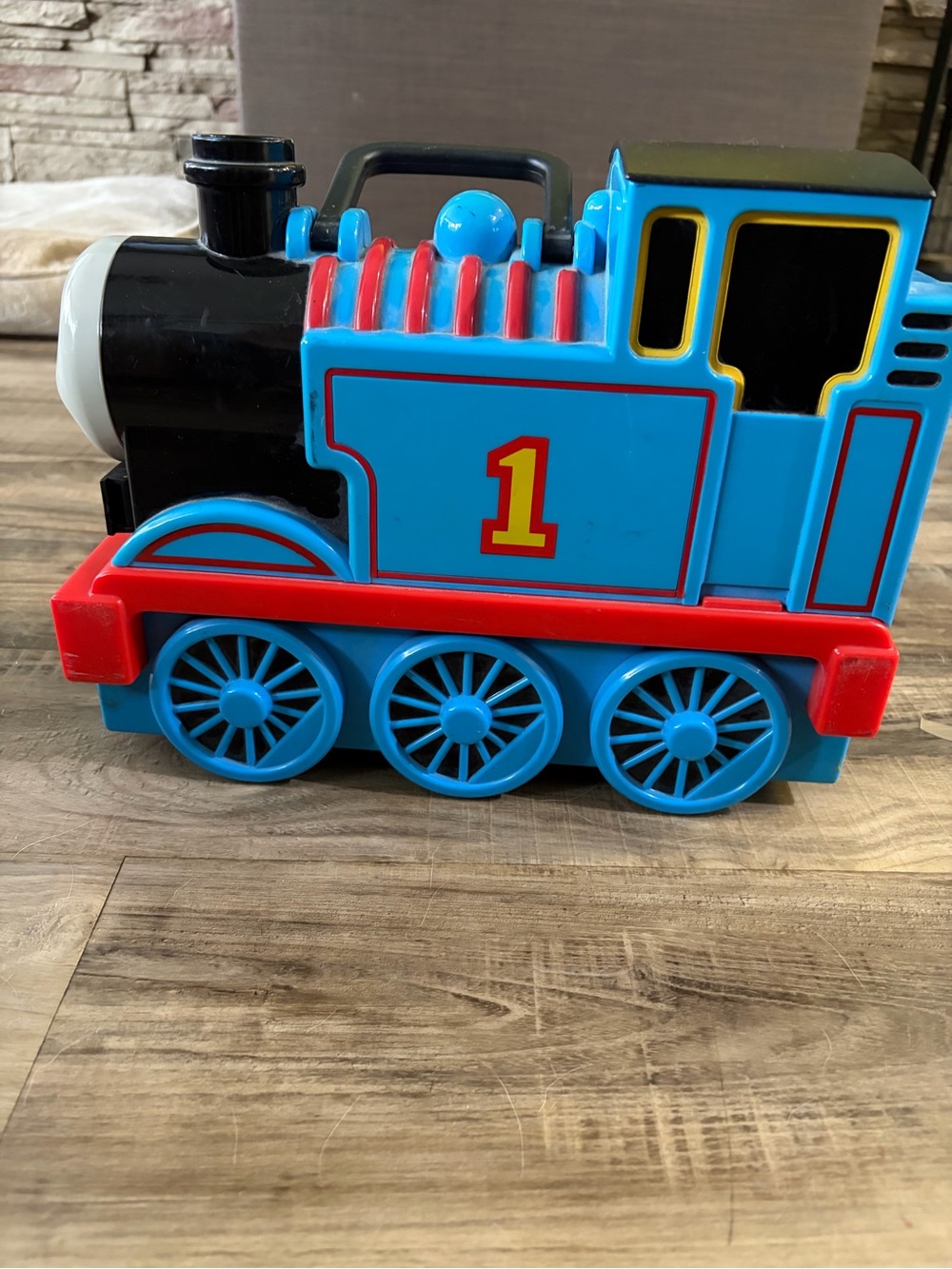Thomas The Train Take Along Carrying Case 17 Car Holder Storage W/ 10 trains